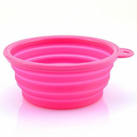 COLLAPSIBLE SILICON PET BOWL